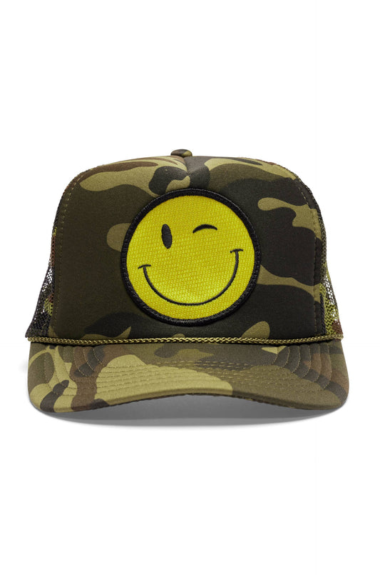 Winky Trucker Hat in Camo