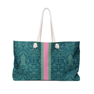 Britt Mills Mahjong Tote Bag: Regal Bloom