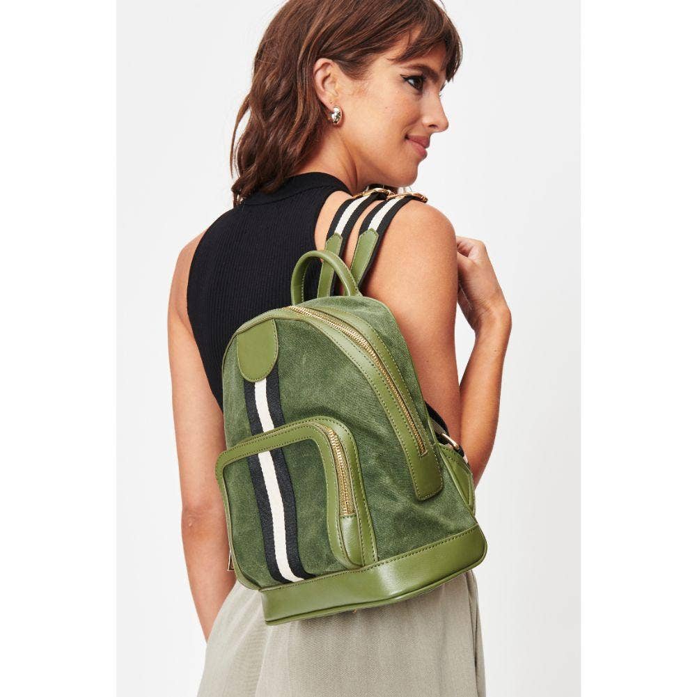 Scarlet Backpack: Tan