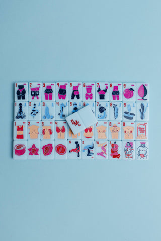 The BLUE Dirty Mahj Set