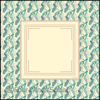 Birds of a Feather Mahjong Mat: Four Winds Social