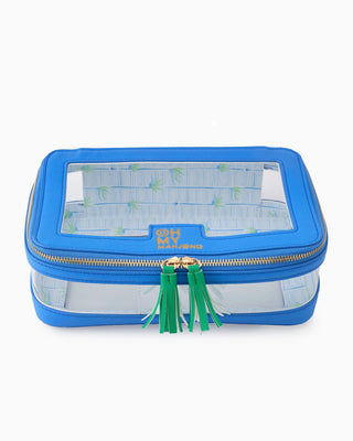 Oh My Mahjong Blue Tile Storage Bag