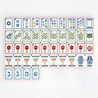 Rack It Mahjong Brilliant Nights Mahjong Tiles