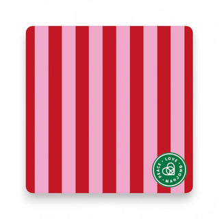 Candy Cane Mahjong Mat