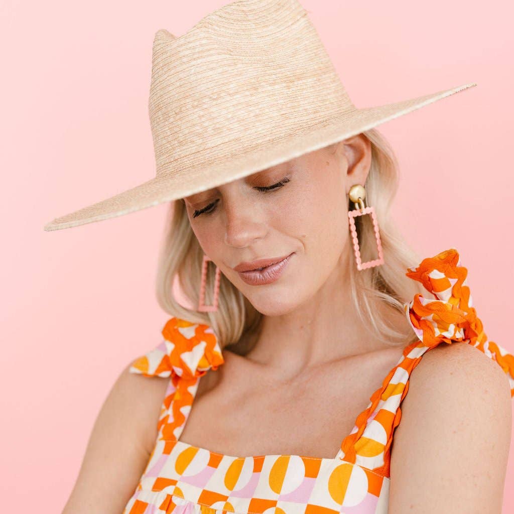 Blush Dot Dangles