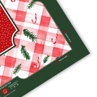 Candy Cane Lane Mahjong Mat