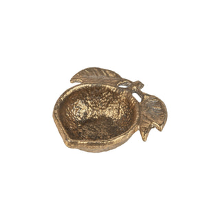 Lemon Antique Gold DIce Dish
