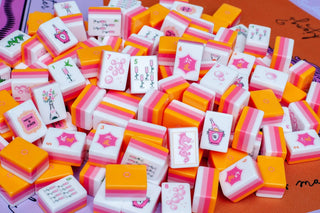 Bams & Bubbly Mahjong Tiles- Preorder