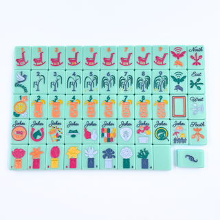 THE SOUTHEAST SERIES:  Mahjong Set with Southern Charm
