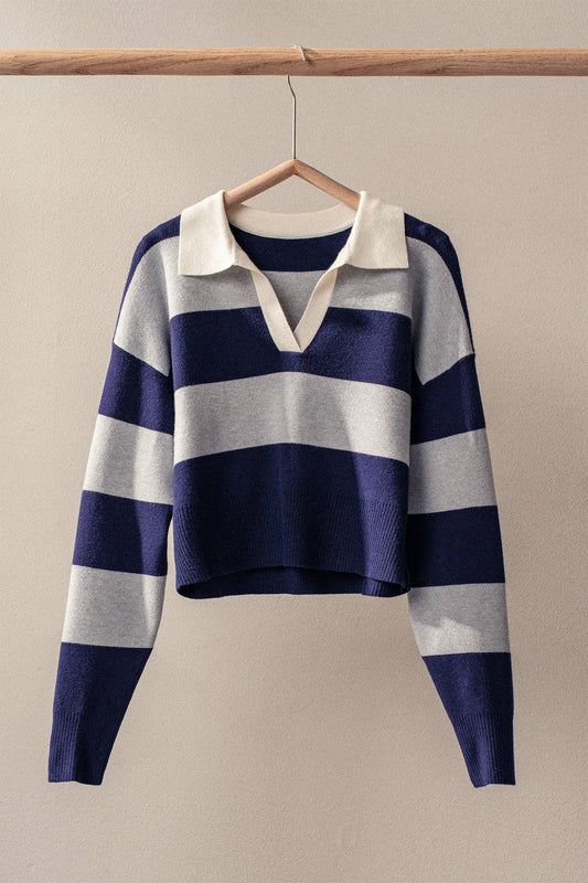 Grayson Top: NAVY