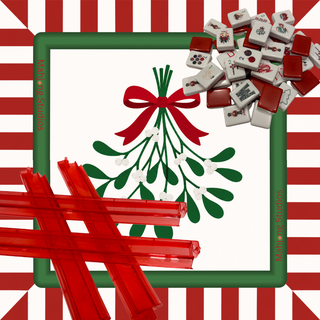 Christmas Kiss Mahjong Tile Set (Preorder)