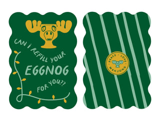 Holiday Tile Shufflers (Set of 2): Moose Mug