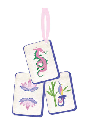 Merry Mahjong Acrylic Petite Ornament