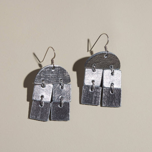Vintage Silver Marlos Earrings