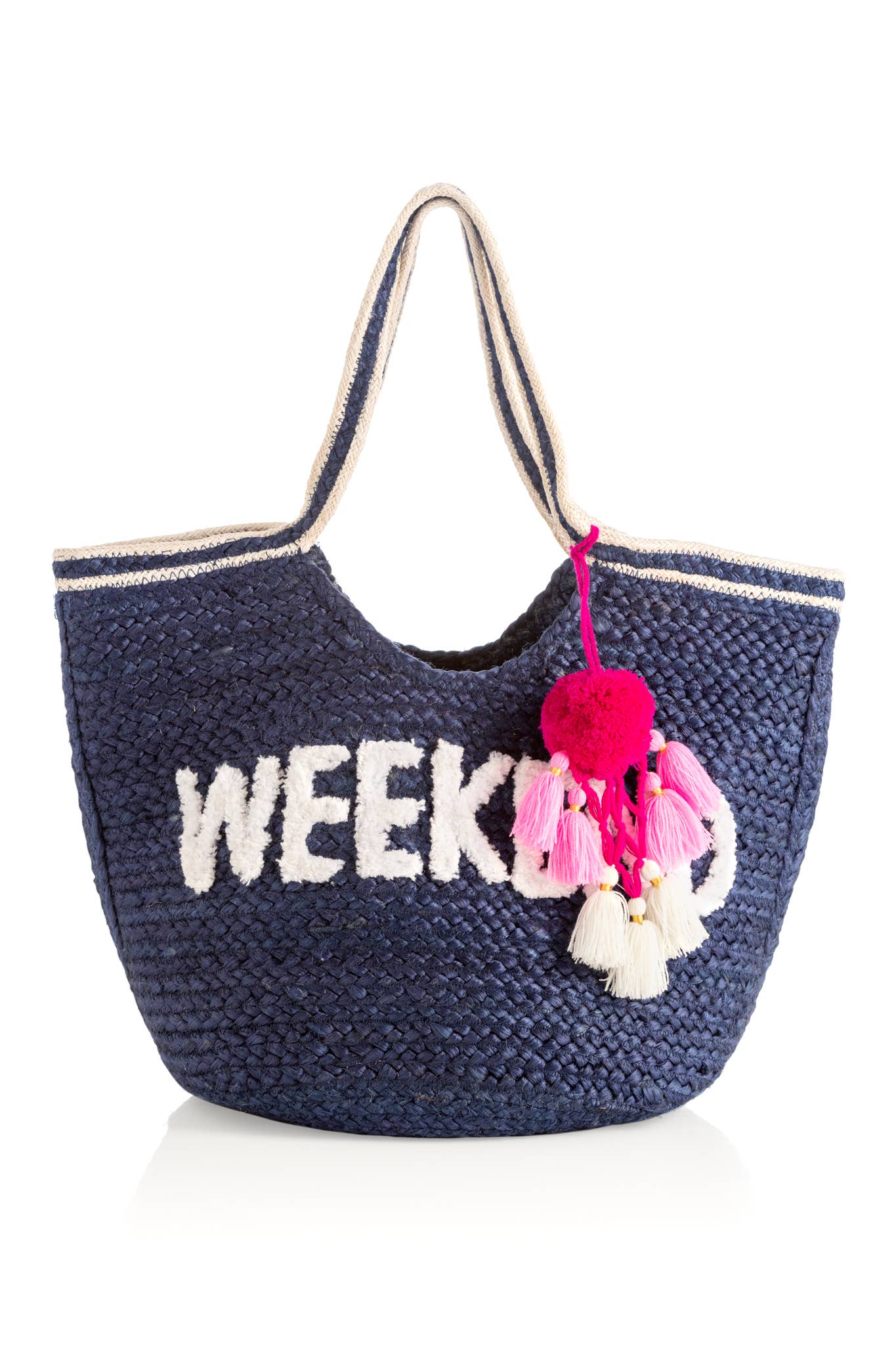 WEEKEND TOTE,NAVY