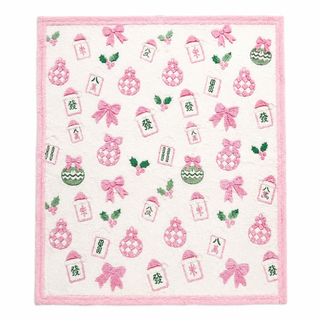 Christmas Mahjong Blanket