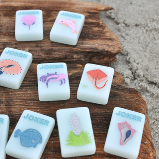 Barrier Island Tiles- A Southern Shoreline Mahjong Set