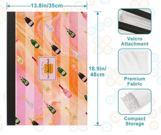 Mahjong Rack Set with Pushers | Champagne Collection