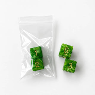 Jasper Pearl Mahjong Specialty Dice (Set of 2)