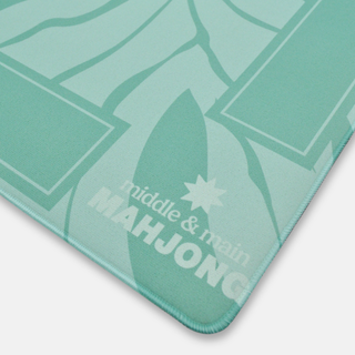 Seabee Avenue Monstera Mahjong Mat