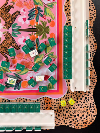 Heiress Scalloped Neoprene Mahjong Mat