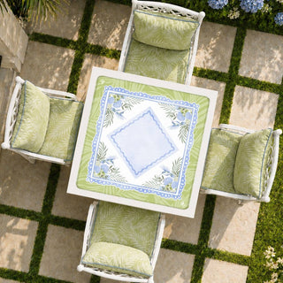 Hummingbird Hydrangea Mahjong Mat