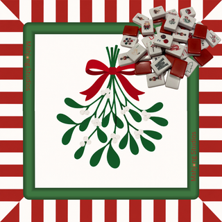 Christmas Kiss Mahjong Tile Set (Preorder)