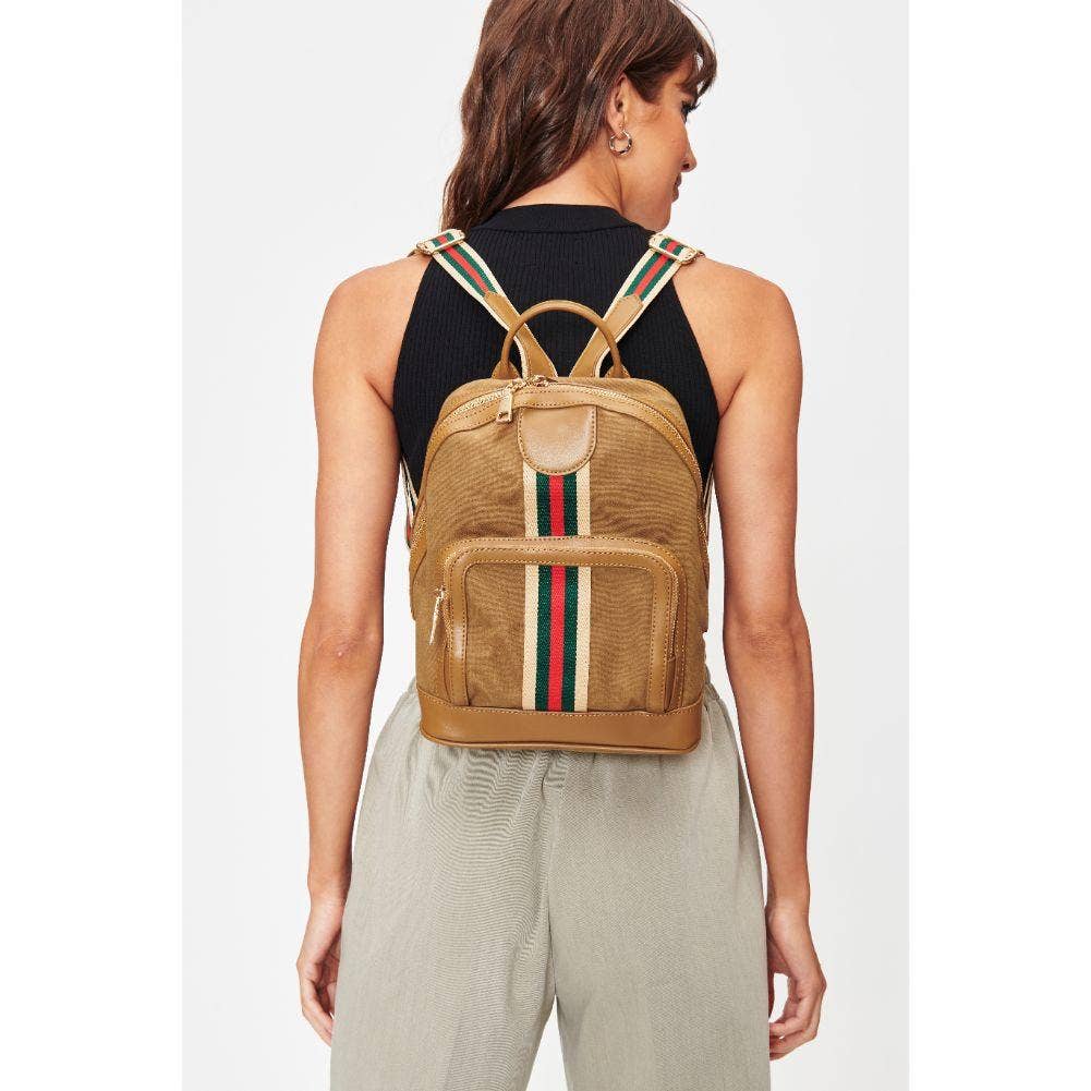 Scarlet Backpack: Tan