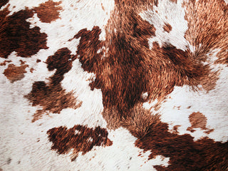 Highland Cow Hide Safari Club Mahjong Mat