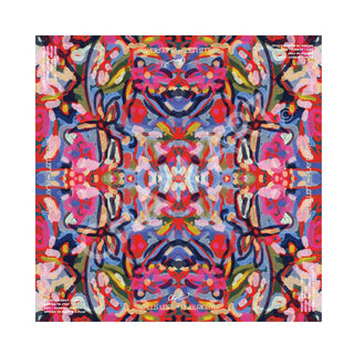 Chan Pink Floral Mahjong Mat