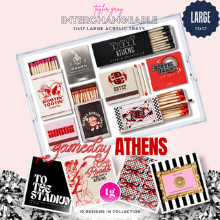 11x17 GAMEDAY ATHENS insert set of 10