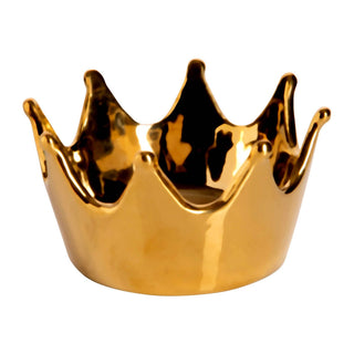 Gold Crown Dice Dish