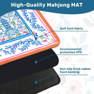 Britt Mills Mahjong Mat: Aria- In Stock/Ready to Ship