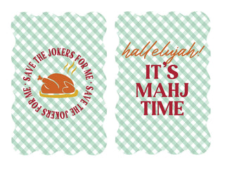 Holiday Tile Shufflers (Set of 2): Save The Jokers For Me