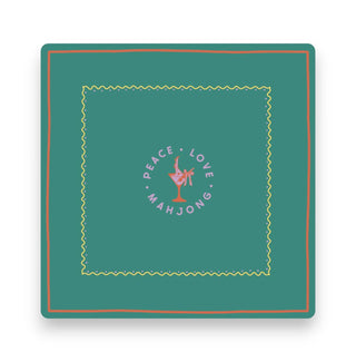 Mahjong Mats - Patterns & Icons: Patterned Mat - Lemon Love