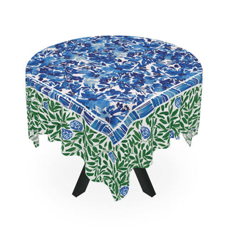 Royal Blooms Square Tablecloth: 55"x55"