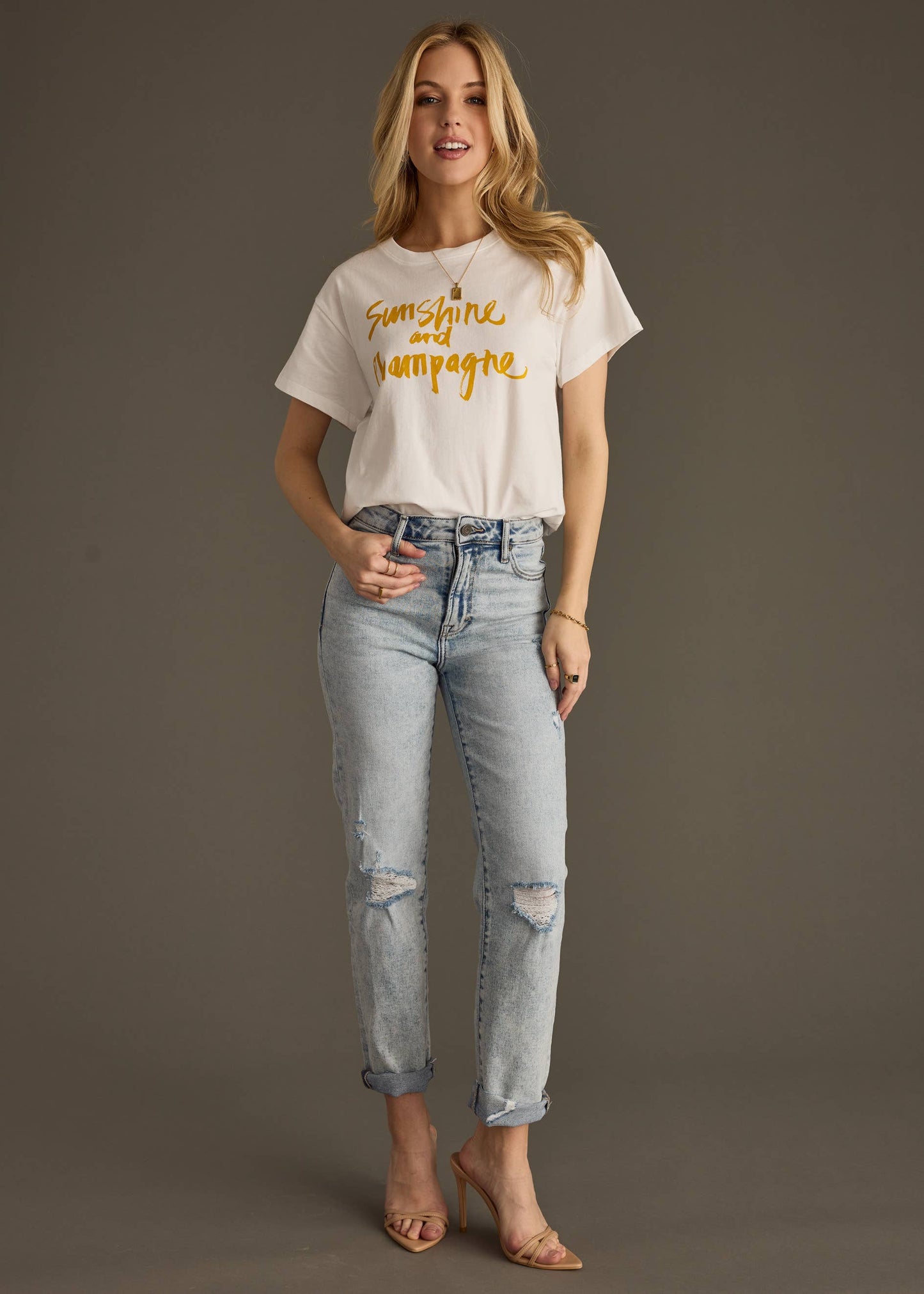 Sunshine and Champagne Tee