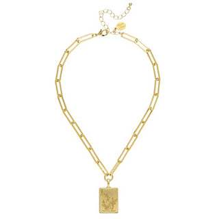 Susan Shaw 1 Bam Bird Mahjong Necklace