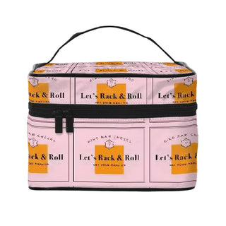 Mahjong Tile Storage Bag | Champagne Collection | Let's Rack & Roll