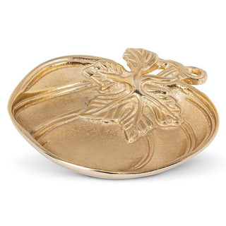 Gold Pumpkin Dish