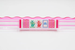 Crystal Prism Pink | Mahjong with Bold Angles and Vibrant Vibes
