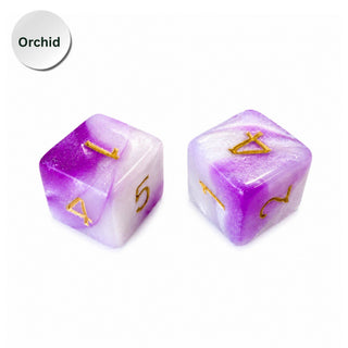 Pearl Dice Mahjong Specialty Dice Gift Ready: Ivory