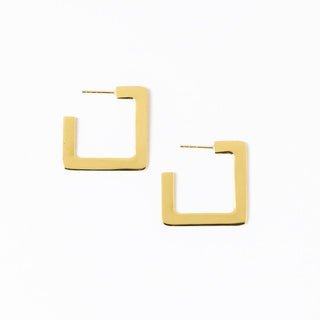 Heidi Square Hoop Earrings