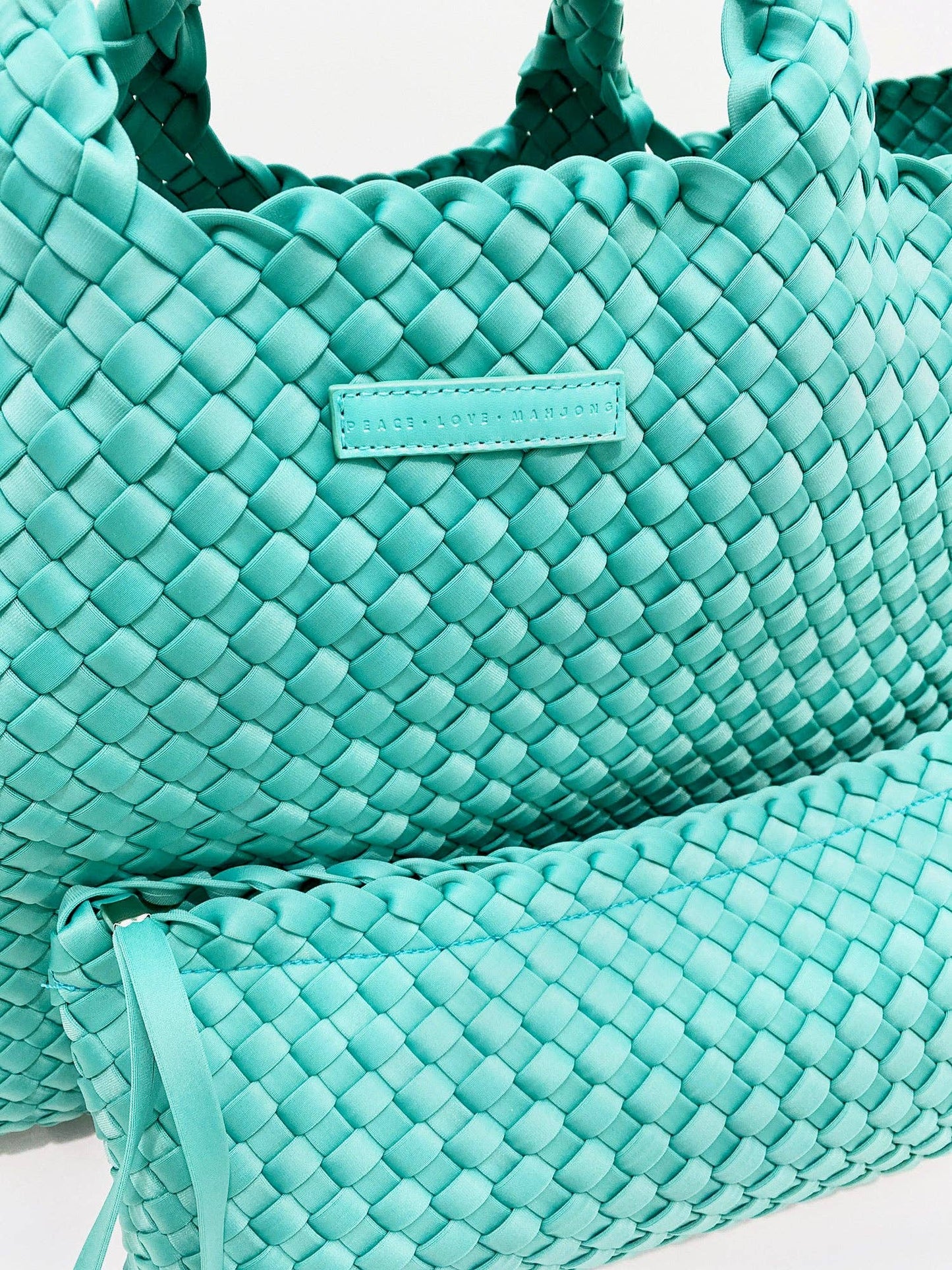 Woven Mahjong Carryall : Lavender