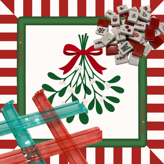Christmas Kiss Mahjong Tile Set (Preorder)