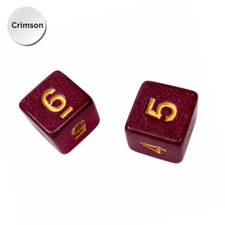 Sparkle Dice - Mahjong Specialty Dice - Gift Ready : Starry Night