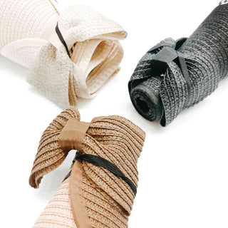 Roll Up Sun Visor: Beige