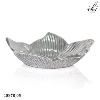 Silver Flower Dice Dish