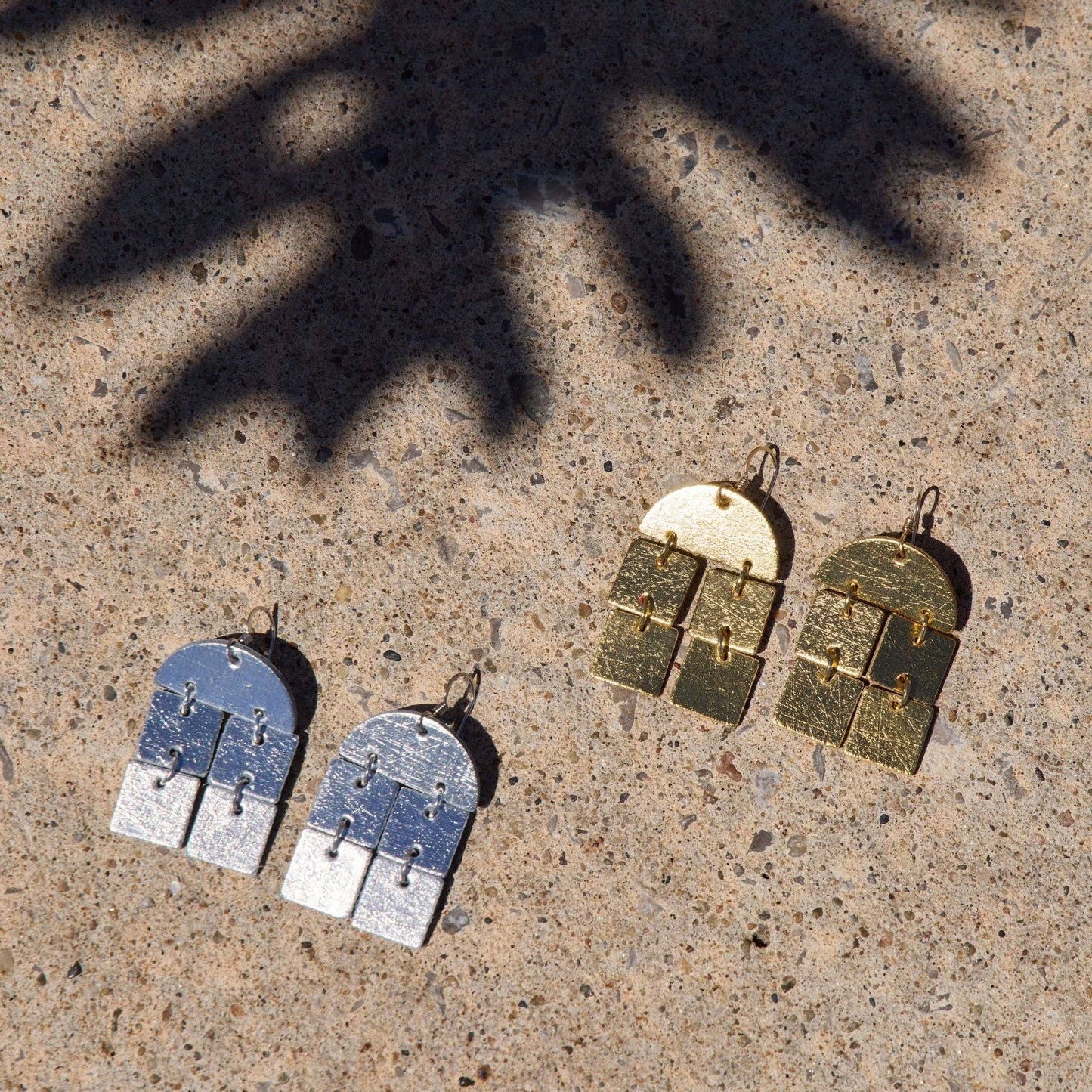 Vintage Silver Marlos Earrings