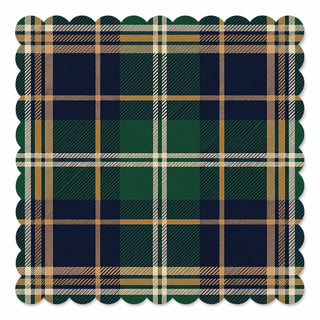 Highland Heritage Plaid Leatherette Mat